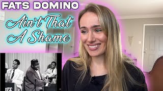 Fats Domino-Ain't That A Shame!!  My First Time Hearing!!