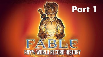 Fable: The Lost Chapters - Any% Speedrun World Record History (Part 1)