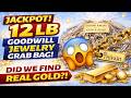 JACKPOT!😳12 LB Jewelry Grab Bag! 😱 REAL GOLD?! Crown Trifari &amp; More