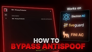 How to bypass server anti spoof on FiveM!