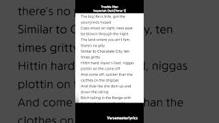 Trouble Man Inspectah Deck [Verse 1]