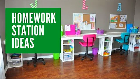HOMEWORK STATION IDEAS