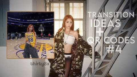 TRANSITION IDEAS #4 || VIDEO STAR QR CODES