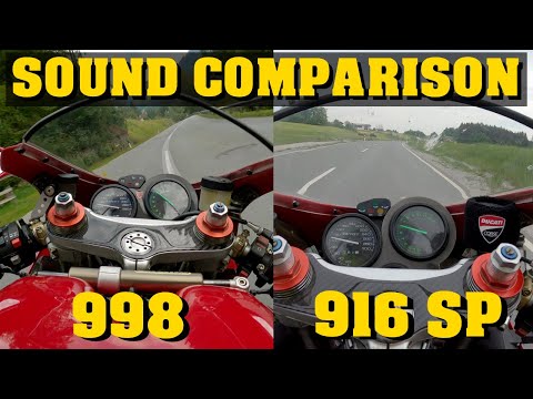 Vidéo: Motos Ducati : 916, 996 et 998