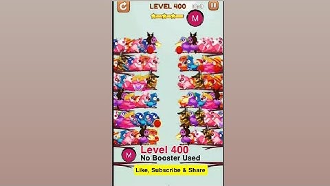 #bird #sort 2 #color #puzzle #level 400 #birdsort #colour #gaming #viral #trending #shorts #solution