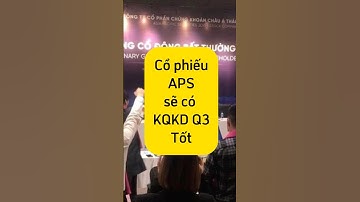 Cổ phiếu APS sẽ tăng mạnh? #cophhieu #chungkhoan #vnindex #shorts #short