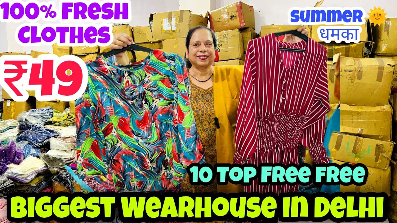 100 Clothes Export Surplus Ladies Clothes Top ,DressExport Surplus