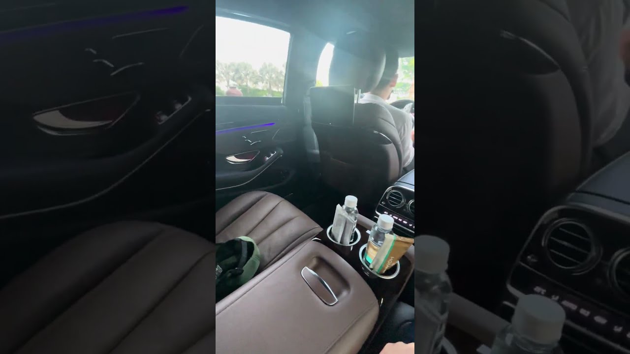 vn68 Vietnam Expat - VIP Mercedes SL450 Limo ride home from the Hoiana 5 star resort casino