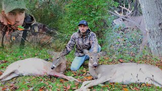 TWO DOES 3mins! Filling The Freezer!/2025 Hunt Update