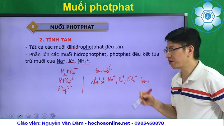 Bài tập muối photphat trong de thi dai hoc năm 2024
