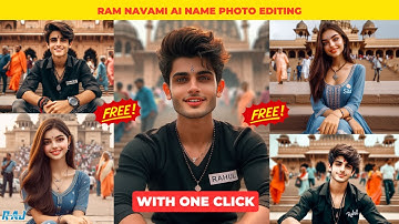 Ram Navami Ai Name Photo Editing| How To Create Ram Navami Ai Video Editing | Bing Ai Image Creator