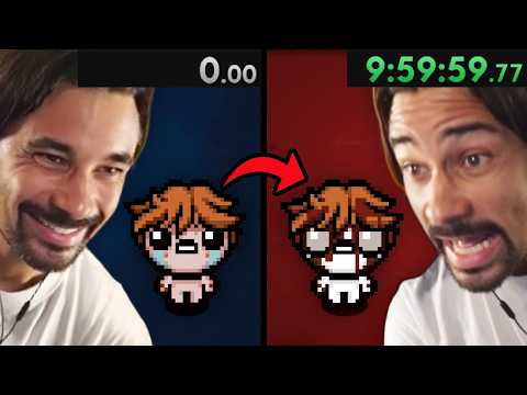 I tried speedrunning with TBOI's slowest character...
