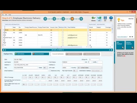 How to eFile ACA 1095s with Aatrix Software