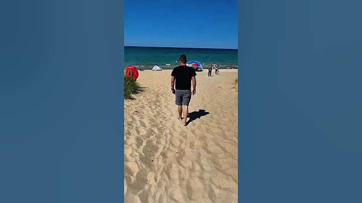 One of the beaches located at Indiana Dunes National Park. #lakelife #unsalted