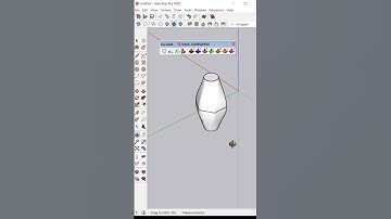 SketchUp-Curviloft Plugin #shorts #sketchup #sketchuptutorial #sketchuponline