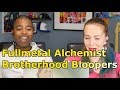 Fullmetal Alchemist Brotherhood Bloopers (REACTION 🔥)