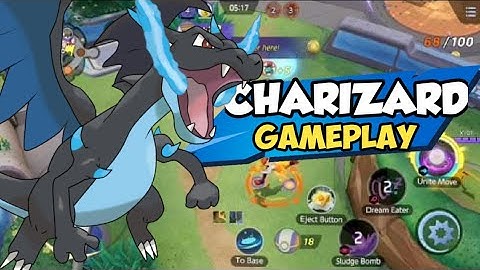 POKEMON UNITE: Charizard Gameplay | Beta Test