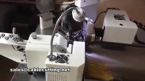 Automatic single head twist wire crimping terminal crimping machine,  ultra short wire