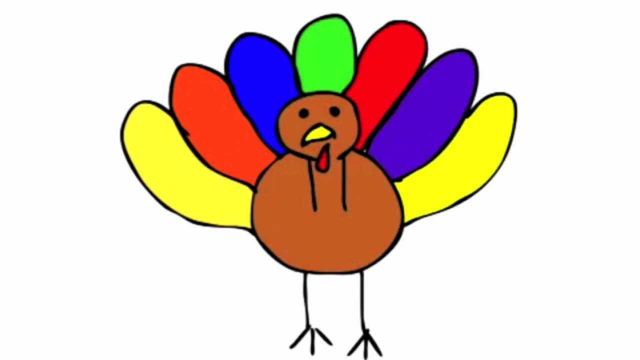 How to Draw a Turkey  YouTube