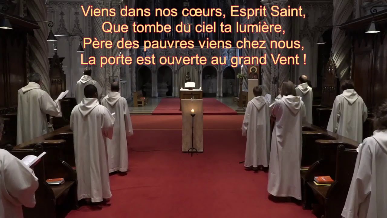 Viens dans nos coeurs Esprit Saint YouTube