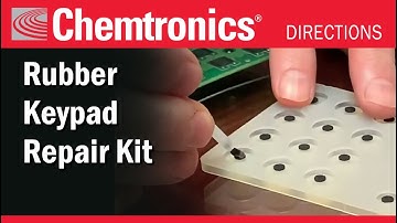 How to Repair Rubber Keypads