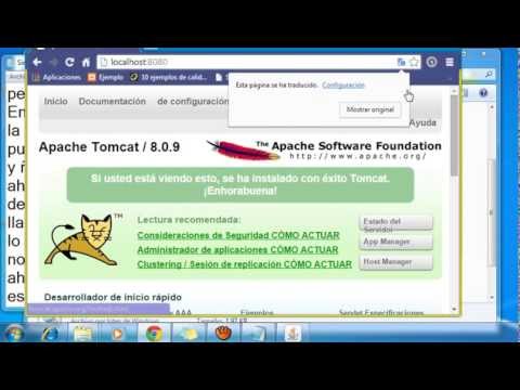 Iniciar Apache Tomcat 8.0.1