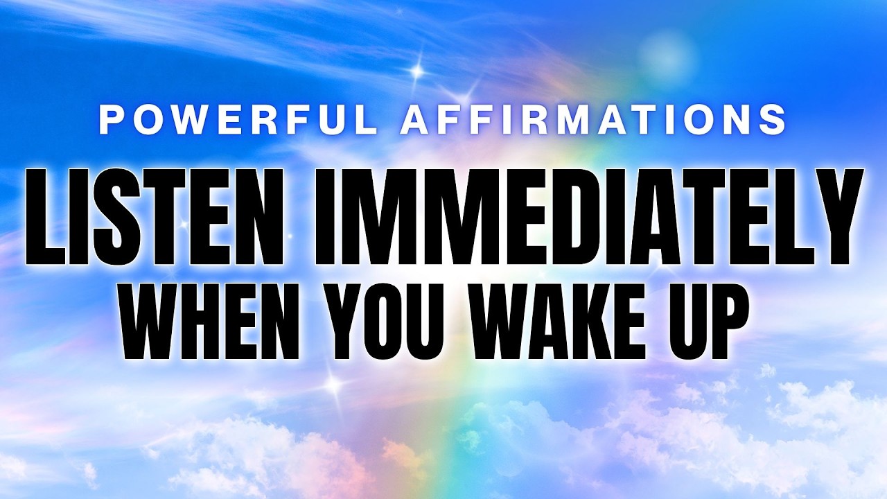 ⁣1 DAY CHANGES EVERYTHING! I AM POWERFUL Daily Affirmations for Success, Confidence, Happiness