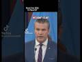 American citizen distanced himself from the sectary of defense words on Iran #usa #american #news
