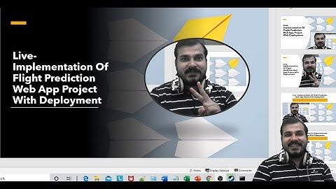 Summary Of Live- Implementation Of Flight Fare Prediction Web App Project With Deployment