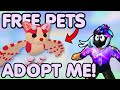 I’m Giving Away the Most INSANE LEGENDARY Pets in Adopt Me! (Live Now)