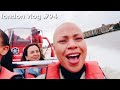 my FIRST British basketball game + the fastest speed boat in London! // London Vlog #94