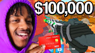 Spending 100,000 In Roblox Hypershot