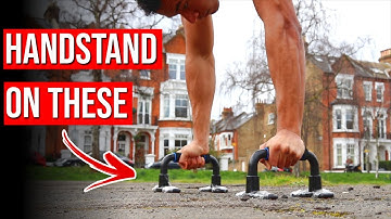 How to Handstand on Parallettes/Parallel Bars - 4 AMAZING Tips (2020)