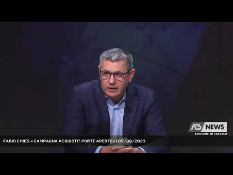 FABIO CHIES:« CAMPAGNA ACQUISTI? PORTE APERTE» | 05/09/2023