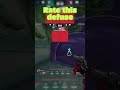 A smoky defuse #valorant #vct