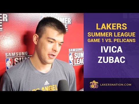 Ivica Zubac After His Lakers Summer League Debut