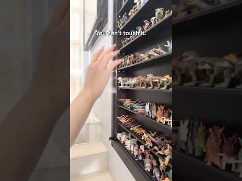 Don't touch my dinosaur collection! #dinosaurtoys #funny #toys #jurassicworldtoys #jurassicpark