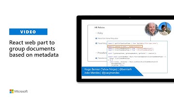 React web part to group documents based on metadata