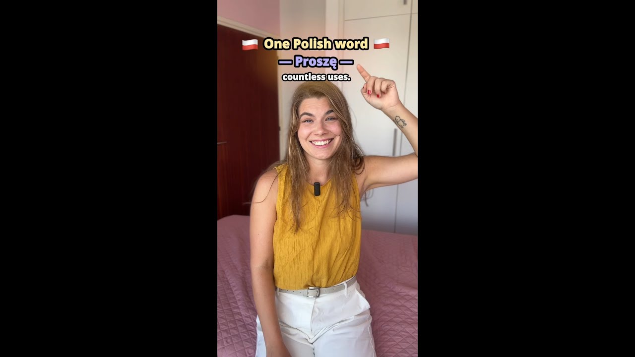 Proszę: A Super Versatile Polish Word