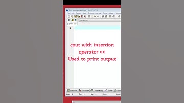 cout and cin in cplusplus