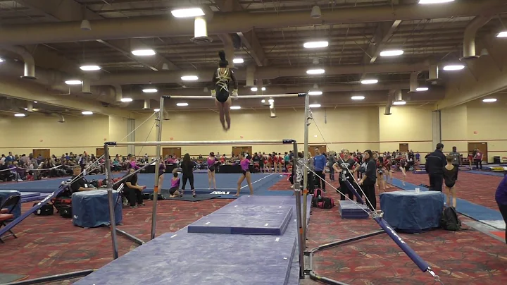 Level 7 USAG Bar Routine Scored 9.675 / Hanh Hoang