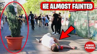 Bushman Prank: Almost Fainted!! Funniest Reactions! Funny Video