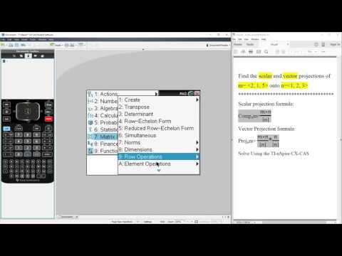 Dot product ti nspire - nanaxfb