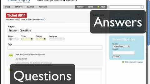 The ScreenSteps Live Zendesk Widget