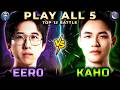 EER0 vs KAHO | DAY 5 | PLAY ALL 5 | TOP 12 BATTLE | Gladiator Championship Cup 5