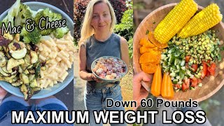 Meals for MAXIMUM Weight Loss / Starch Solution / Grocery Haul & Meal Plan