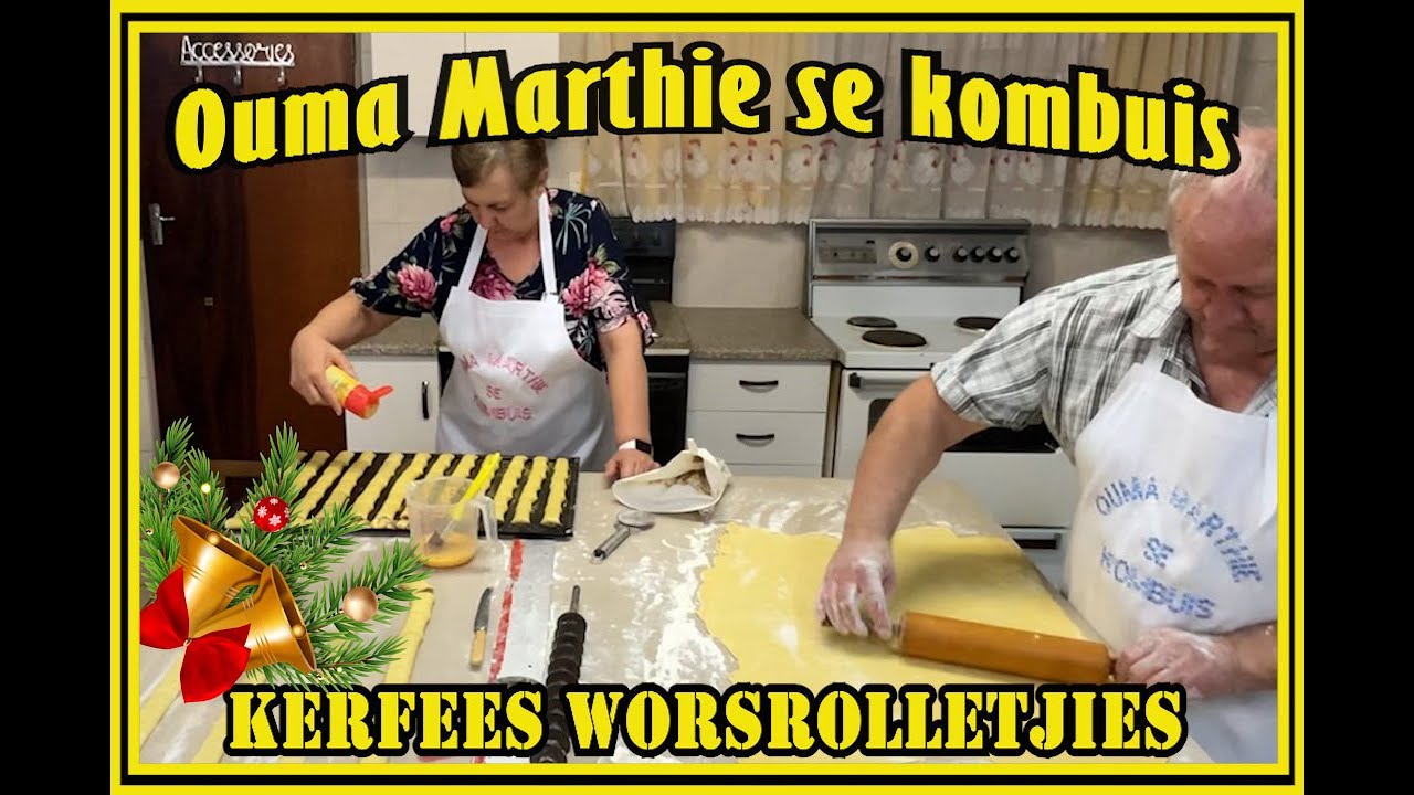 Kersfees Worsrolletjies 