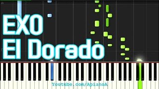 EXO El Dorado Piano Tutorial chords