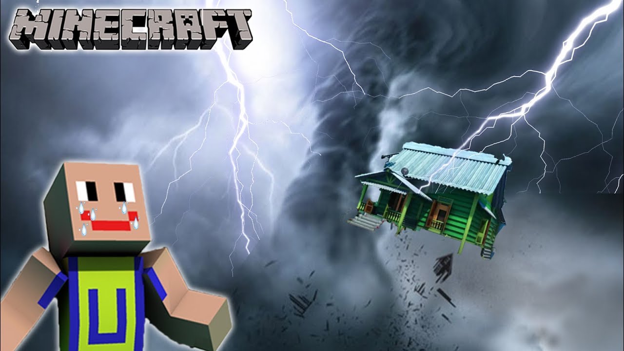 Rumah Upiiiin Ipiiiin Kena Angin Topan - YouTube