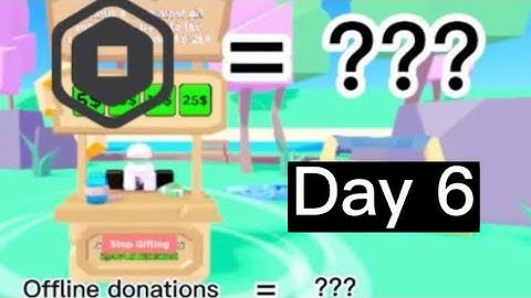 Checking my offline donations - Day 6 | Pls donate